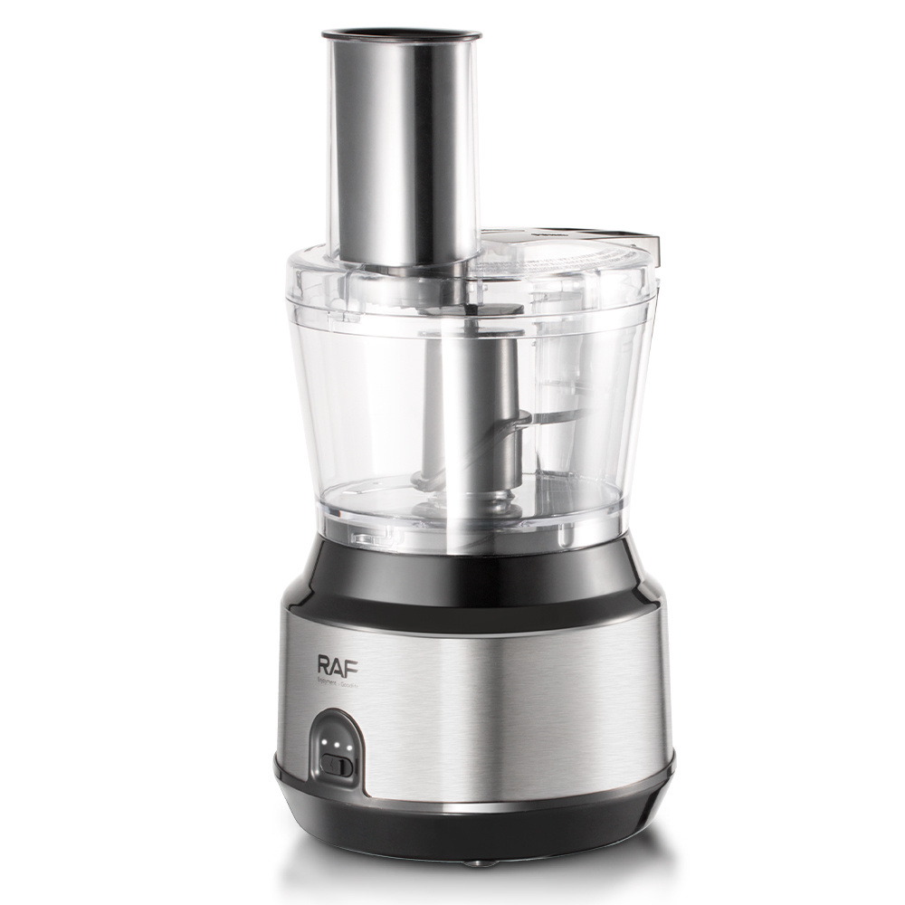 RAF Multifunctional High-quality Low Noise Spiral Stainless Steel Blades Kitchen Electric Cordless Food Processor