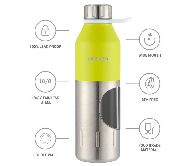 Custom Logo Vacuum Flask Thermal Drink Sports Water Bottle Insulated cola bottle stainless steel