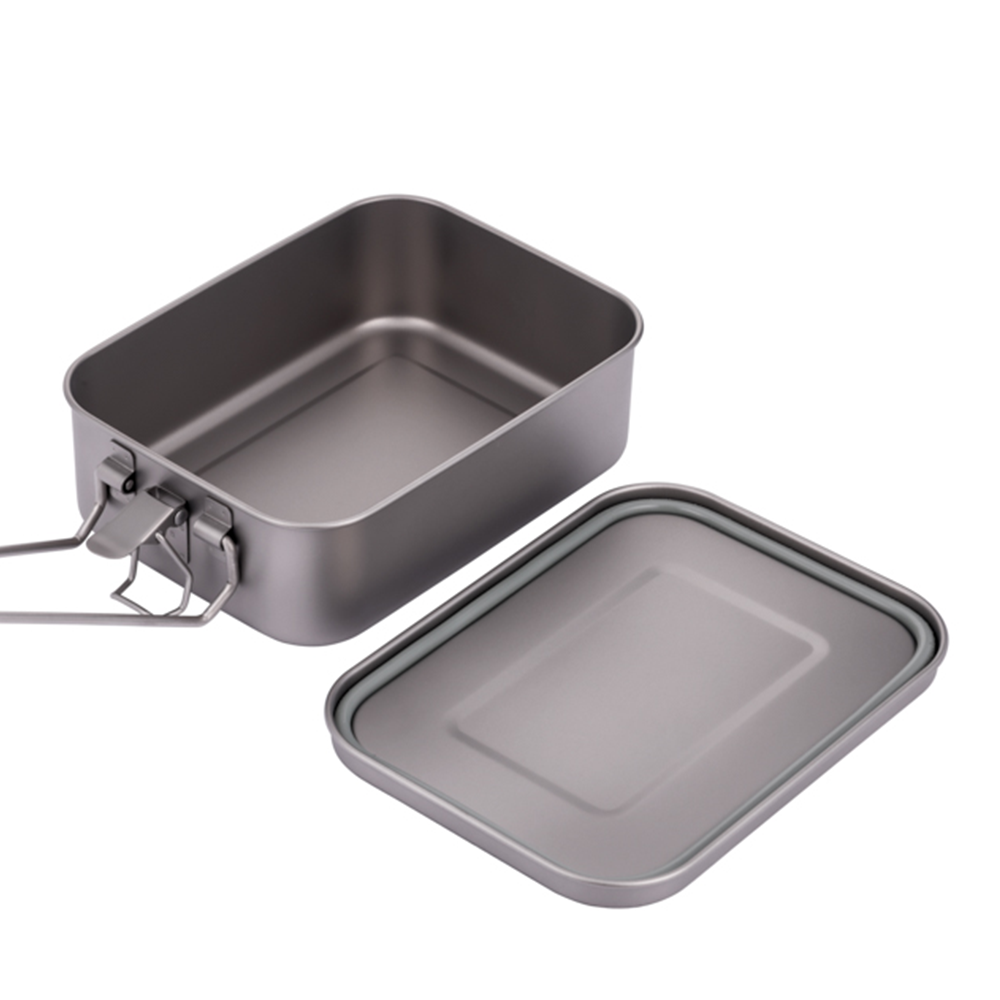 Custom stainless steel bento lunch box lunchbox for adult kid, leak proof Eco friendly salad compartment metal lunch box