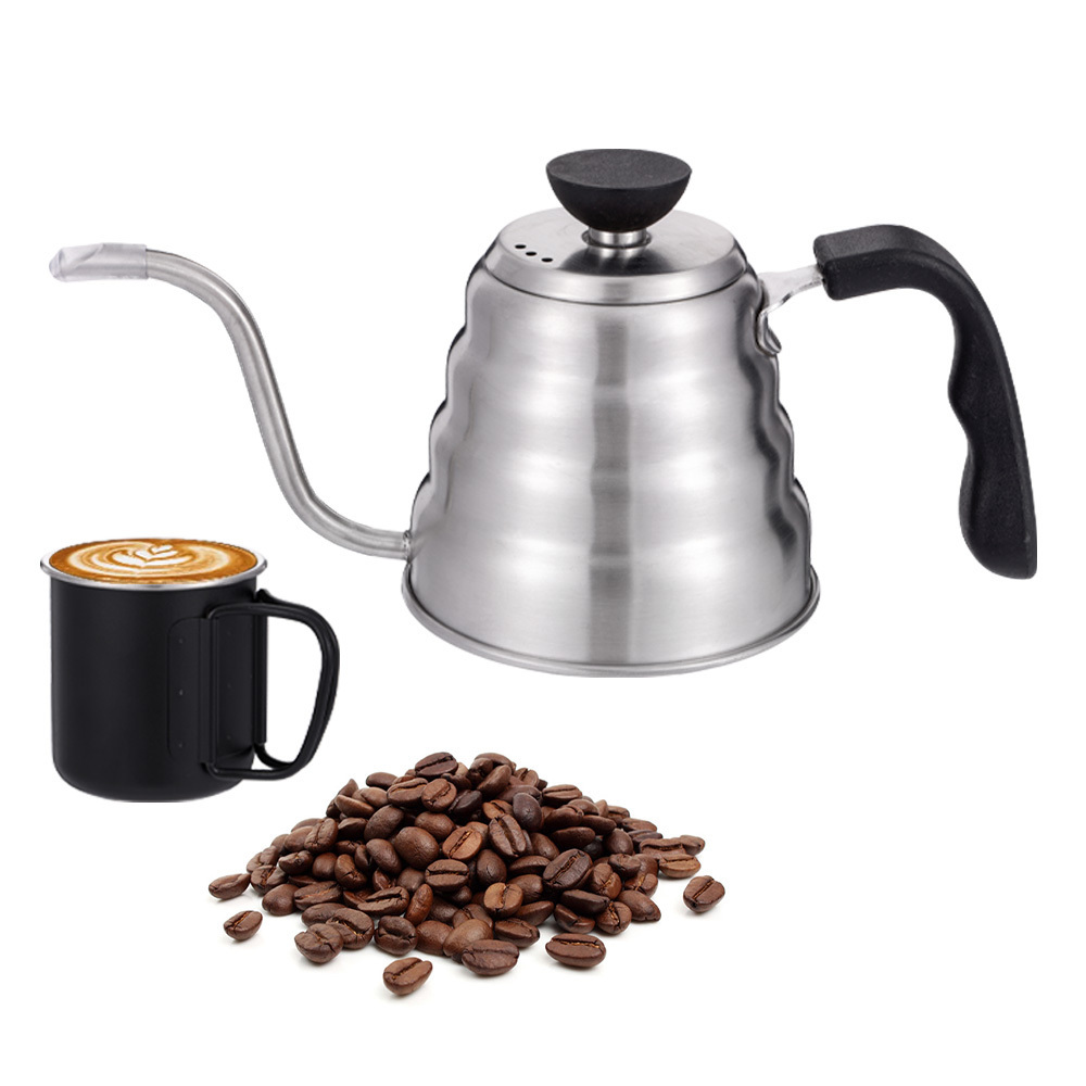 pour over Coffee Kettle 304 Stainless Steel Kettle Gooseneck spout coffee drip pot Barista Accessories