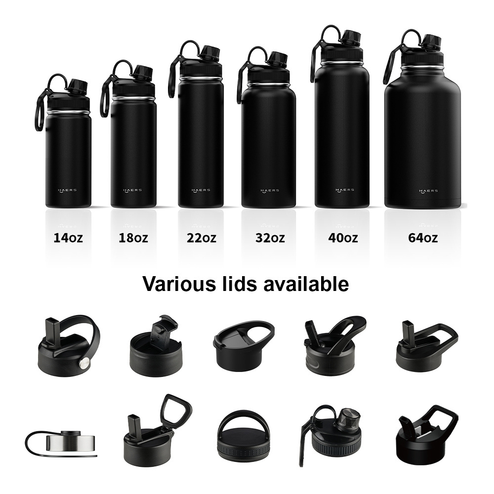 Hot sell 18oz 22oz 24oz 32oz Double wall stainless steel vacuum insulated water bottle stainless steel water bottle