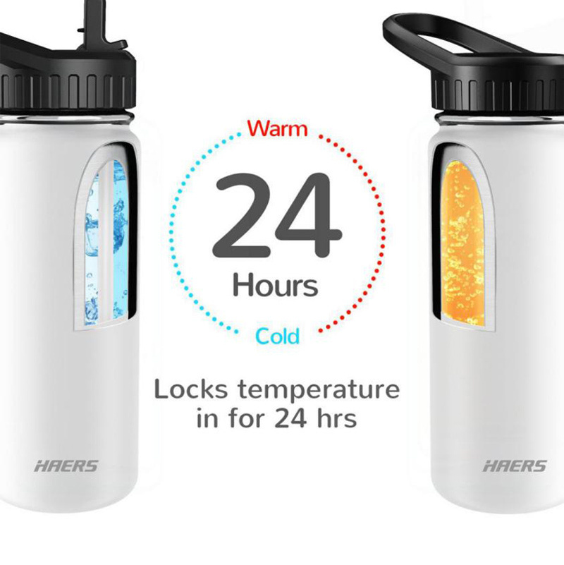 Hot sell 18oz 22oz 24oz 32oz Double wall stainless steel vacuum insulated water bottle stainless steel water bottle