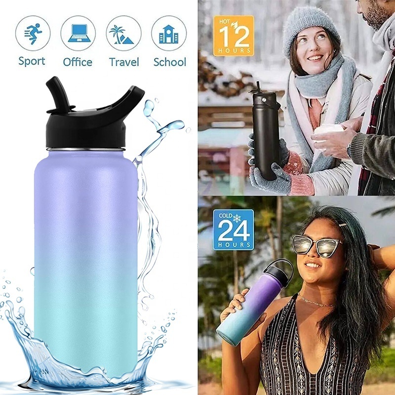 Smart Stainless Steel Water Bottle With Led Temperature Digital Display Vacuum Insulated Thermo In Bulk