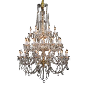 Vintage Crystal Chandelier Ceiling Pendant Fixtures Lighting Chandelier Lights K9 Quality Villa Crystal LED 15 Contemporary 80