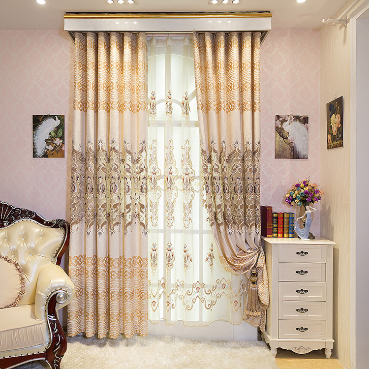 Hafei luxury classical curtains arabic curtains dubai curtains online