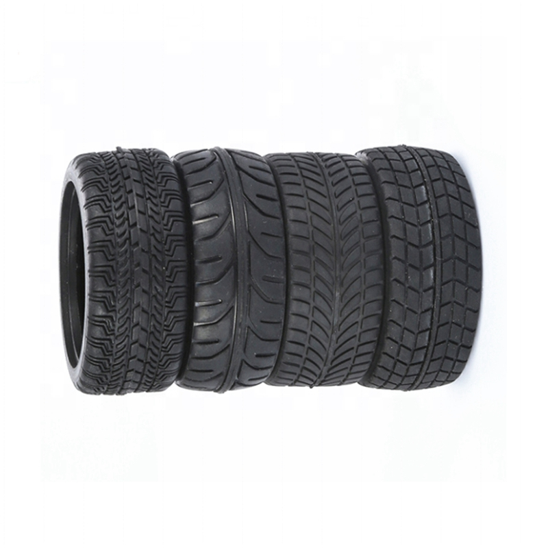 Custom high quality black NBR Rubber retro car model toy wheel tyre electric toy car tyres