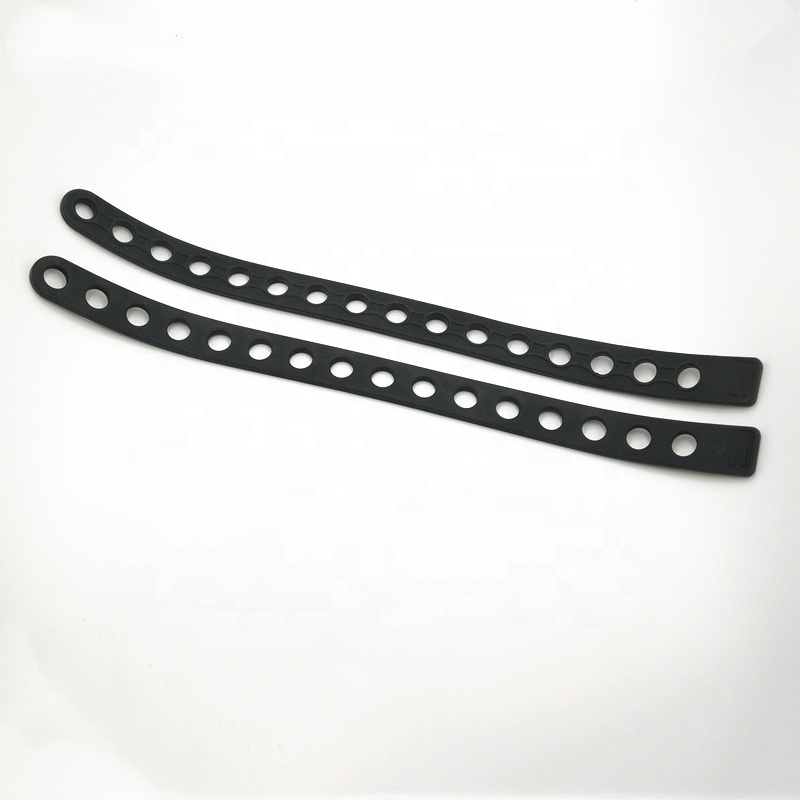 Stock 44CM long Heavy Duty  Silicone Adjustable Rubber Tie Down Gear Strap