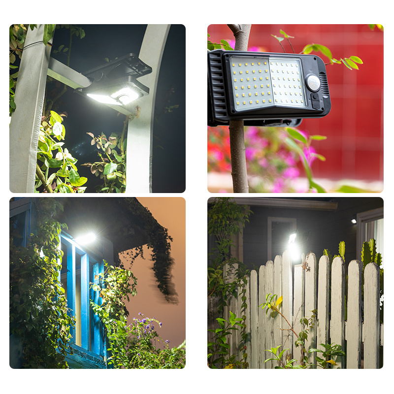 High Quality Waterproof Ip65 Double Sided Led Wall Lamp Modern Outdoor Solar Wall Lights up and down wall garden solar lamp