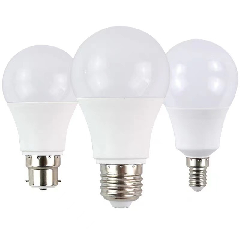 LED E27 bulb Bayonet Plastic E27 Light bulb E14 bulb