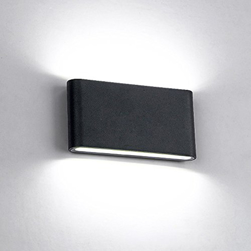 12W 18W Thin square waterproof wall lamp Modern LED light  decorative indoor outdoor  night light