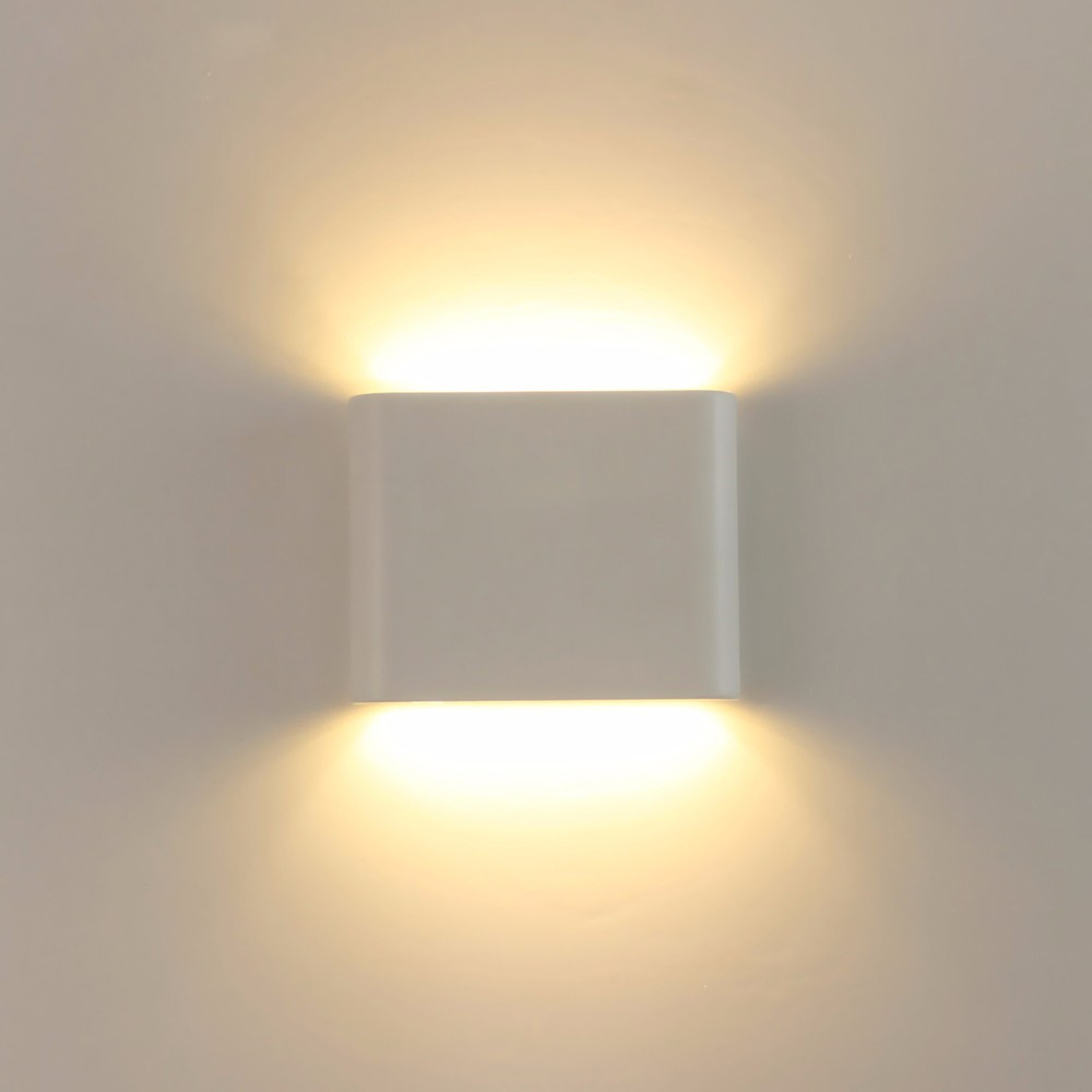 12W 18W Thin square waterproof wall lamp Modern LED light  decorative indoor outdoor  night light