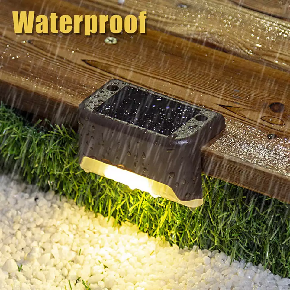 Modern waterproof outdoor home fancy 2w foot lamp recessed led step lights stair light