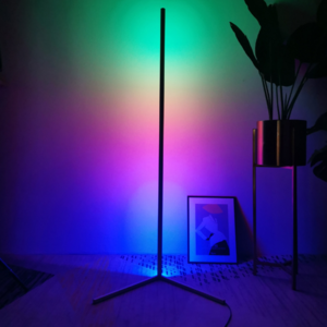 Corner light colorful rgb floor lamp creative living room bedroom phantom colorful corner light led atmosphere light 20W