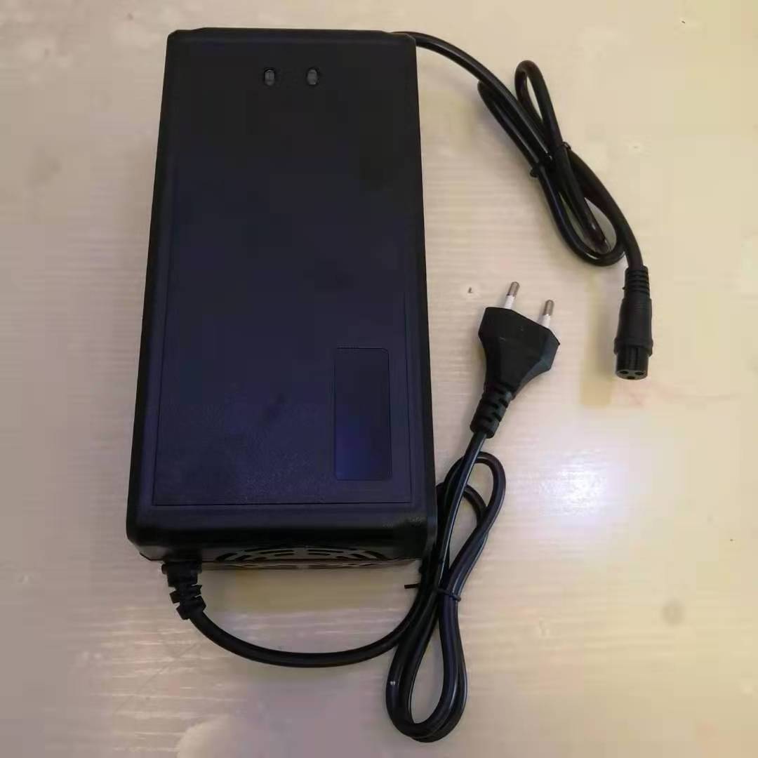 Hot sale 16s 67.2v 5a lithium ion battery charger to charge a 60V 12AH batteries for Scooter