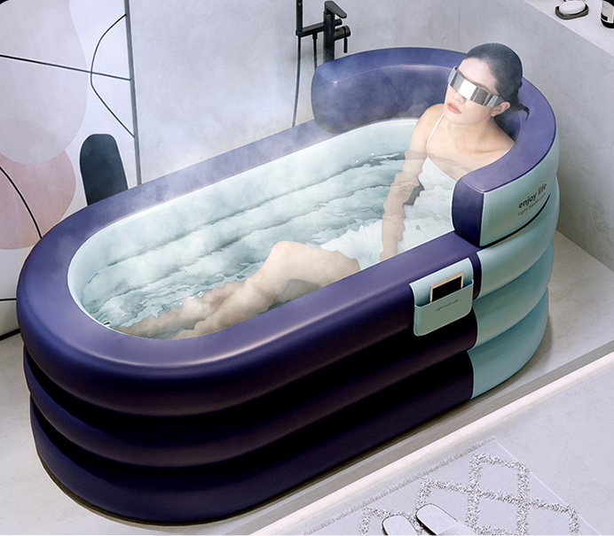 Hot Indoor Outdoor PVC Inflatable Portable Adult Bathtub for Family