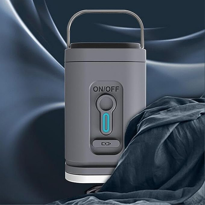 Guorun Mini USB Rechargeable Electric Air Pump with camping lantern for Air cushion/Mattress/Air Bed