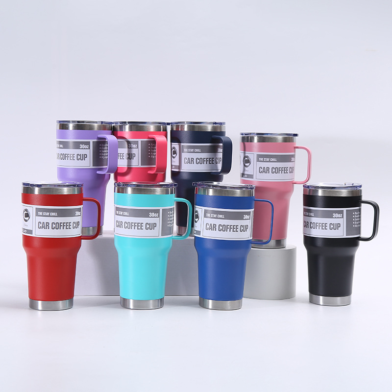 Wholesale Bulk Yetys Vasos Original Logo Stainless Steel 30 Ounce Travel Coffee Cup Mug Tumbler 20oz 30oz With Magnetic Lid