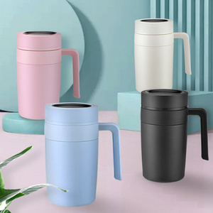 Stainless Steel Thermal Coffee Carafe, Double Wall Insulated Vacuum Flask coffee mug  with temperature