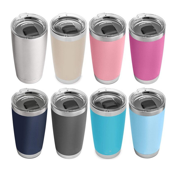 YETYS COLD ICE WATER Tumbler  12oz 20oz  30oz insulated Stainless Steel Tumbler Cup for coffee tea juice wine beverage