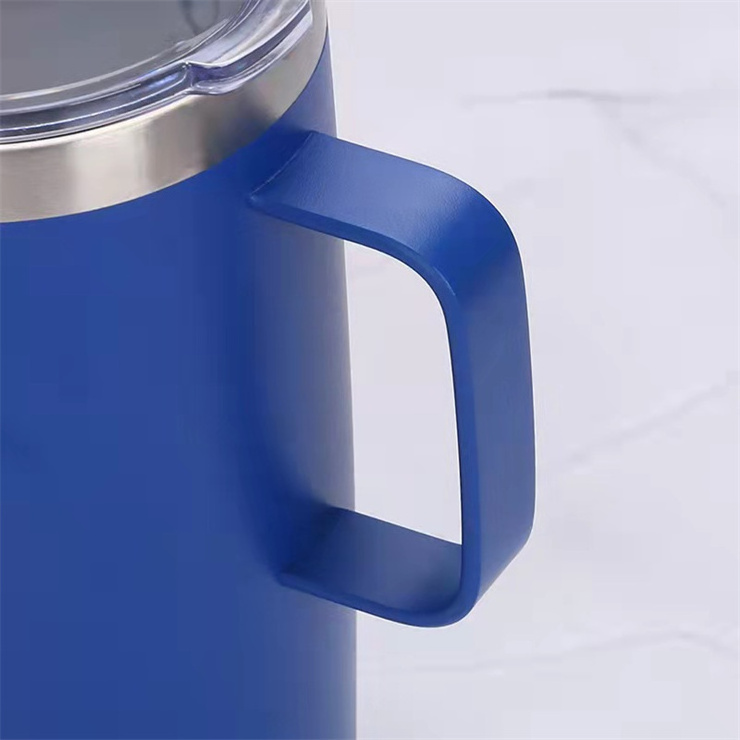 20oz double wall stainless steel Insulated Vacuum beer regular tumbler cups tumblre with handle