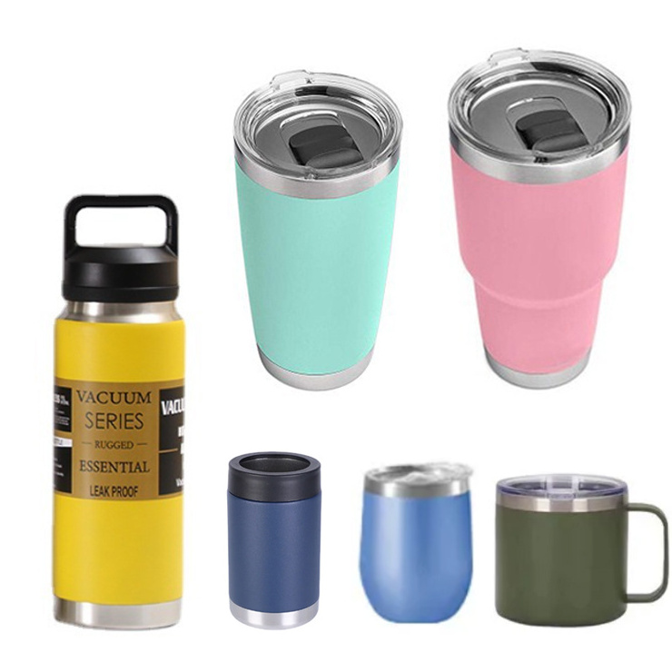 Hot selling Thermo Yetys 36 oz Coolers Tumblers Vacuum Insulated Stainless Steel Water Bottle With Chug lid