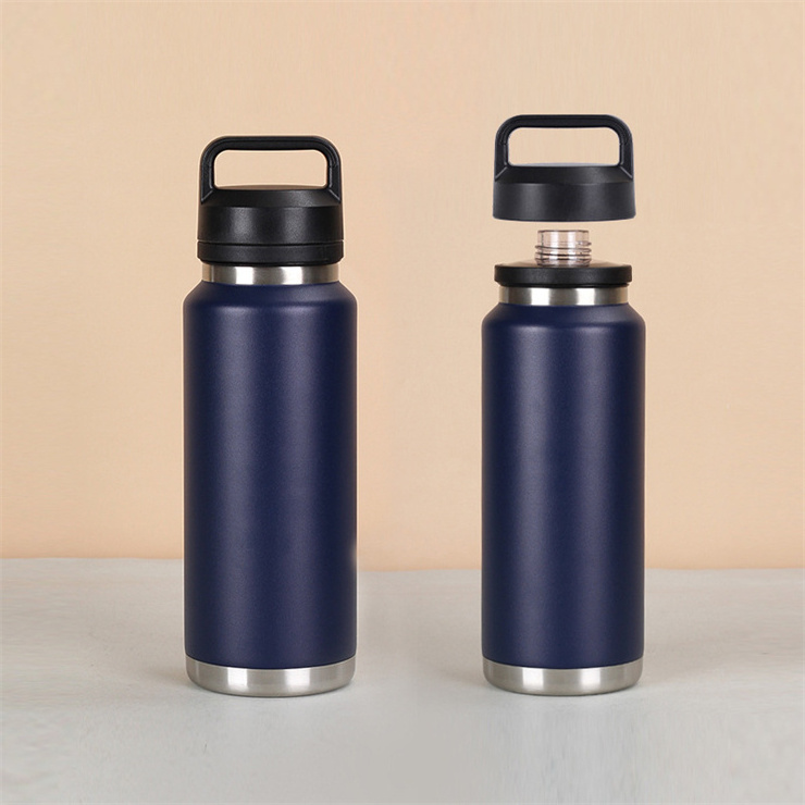 Hot selling Thermo Yetys 36 oz Coolers Tumblers Vacuum Insulated Stainless Steel Water Bottle With Chug lid