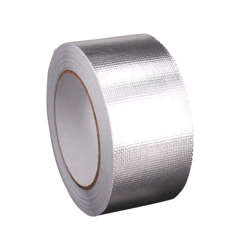 Factory price customized moisture barrier aluminum foil adhesive duct  tape for vapor resistant pipe metal repair