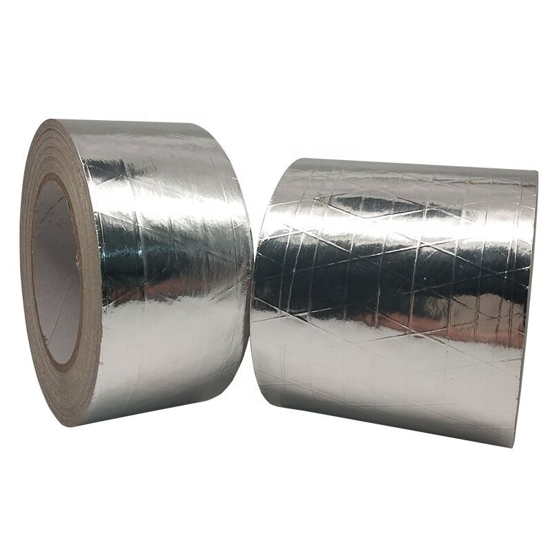 Factory price customized moisture barrier aluminum foil adhesive duct  tape for vapor resistant pipe metal repair