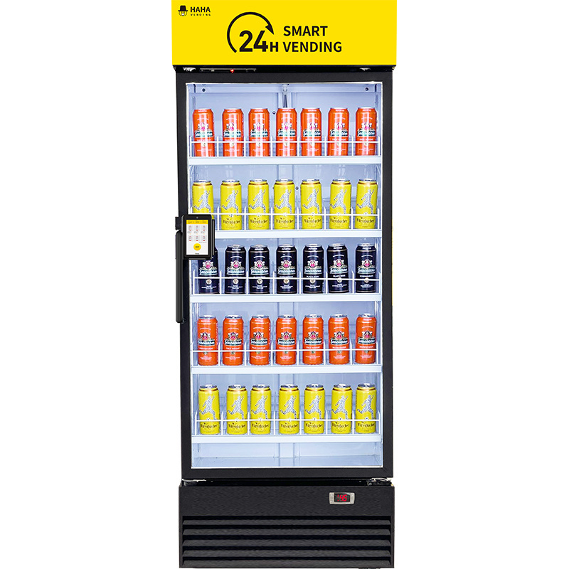 champagne drink beer smart refrigerator vending machine