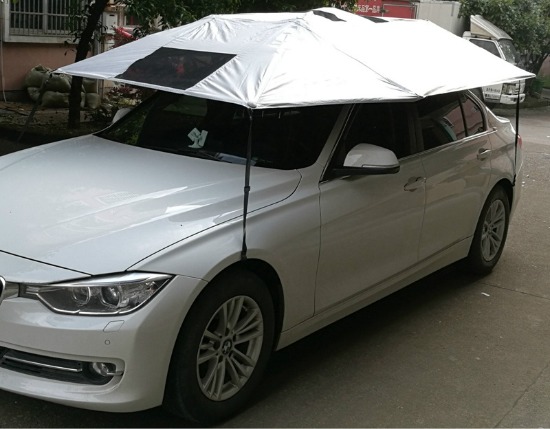 2018 Wholesale automatic umbrella car parking hail protection car umbrella