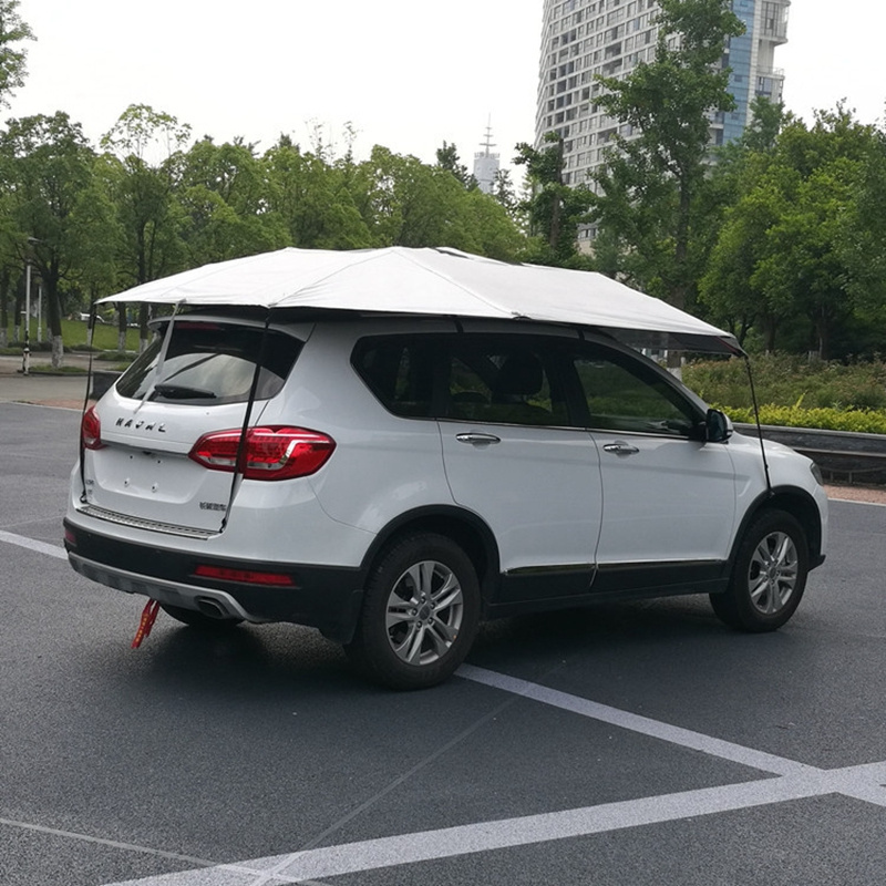 2018 Wholesale automatic umbrella car parking hail protection car umbrella