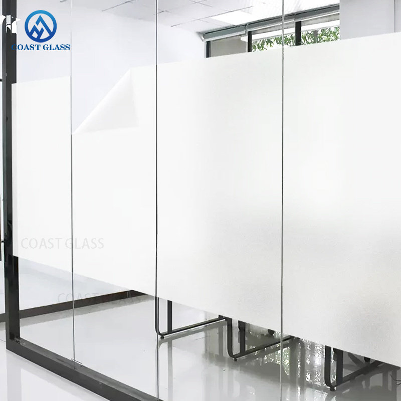 Privacy Screen Film Glass Self-Adhesive Electrically Controlled Electrochromic Smart Window Tinting Film