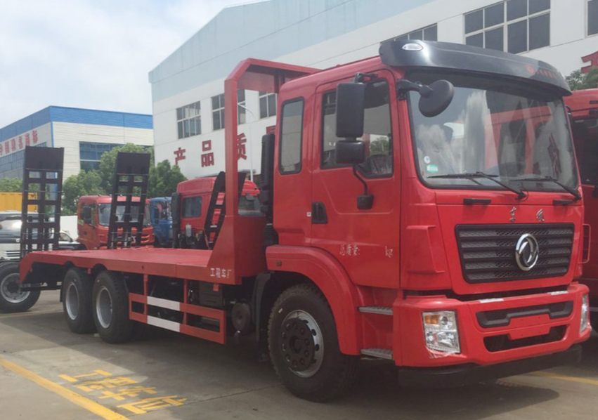 Chinese Manufacturer 4X2 6X4 10 Tons Low bed Truck Lowbed Transport Truck for Factory price