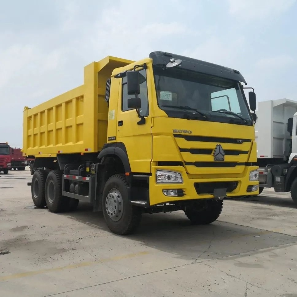 Sinotruk Howo used tipper 6*4 10 wheels 371 HP factory direct sales