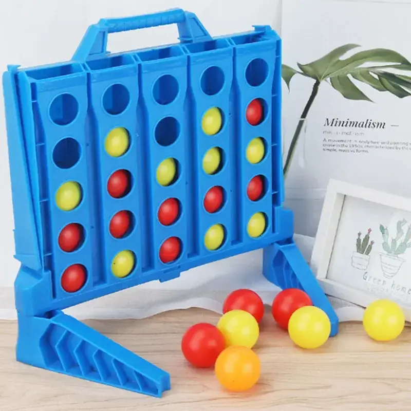 Bounce Linking Shots Connect 4 Shots Board Game Parent-Child Entertainment Educational Toy Kids Finger Basketball Shooting Game