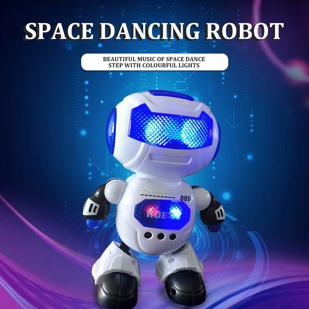 robot toys educational 2023 programming dancing toy with light and music for kids and children