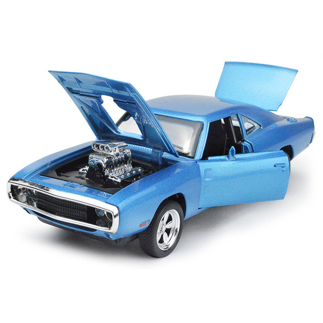 1:32 The Fast Furious 7 Simulation car of Model Alloy Toy car Dodge Charger muscle vehicle children Classic Metal Cars