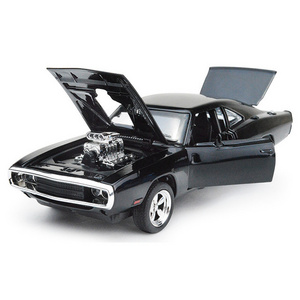 1:32 The Fast Furious 7 Simulation car of Model Alloy Toy car Dodge Charger muscle vehicle children Classic Metal Cars