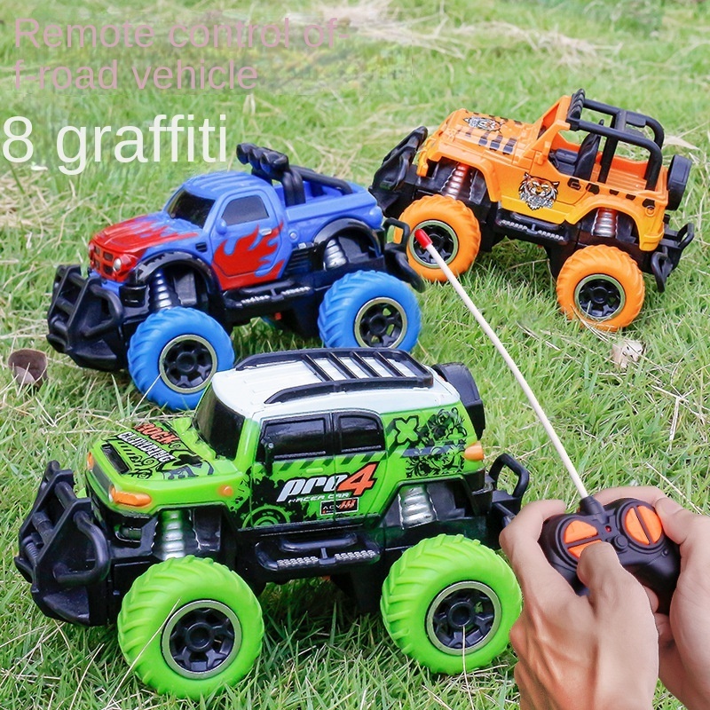 Remote Control Vehicle Off-road Jeep Children's toys With Lights Funny Diecasts Toy Boys Amazing Gifts Kid Boy Toy Car