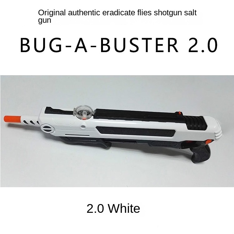 Salt-Gun 3.0  Salt Pepper Bullets Blaster Airsoft for Bug Blow Gun Mosquito Model Toy Fly Salt Power Gun