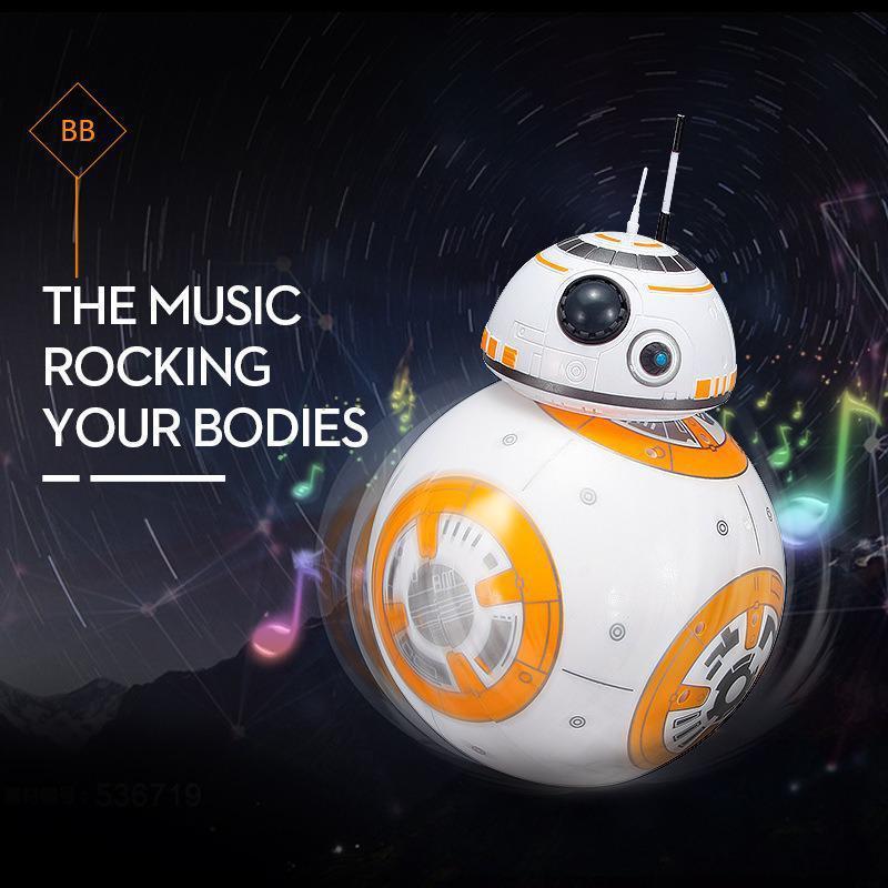 Bb-8 Ball Rc Robot Intelligent Small Ball 2.4g Remote Control Droid Rc Robots Action Figure Bb 8 Model Doll Kids Toys