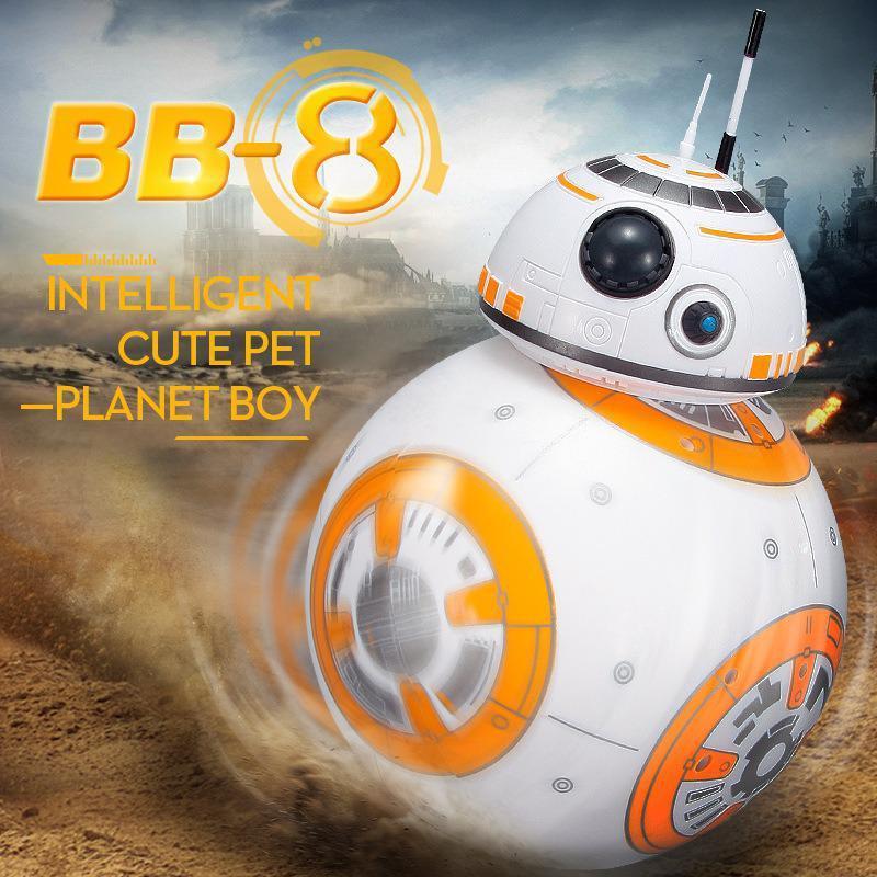 Bb-8 Ball Rc Robot Intelligent Small Ball 2.4g Remote Control Droid Rc Robots Action Figure Bb 8 Model Doll Kids Toys