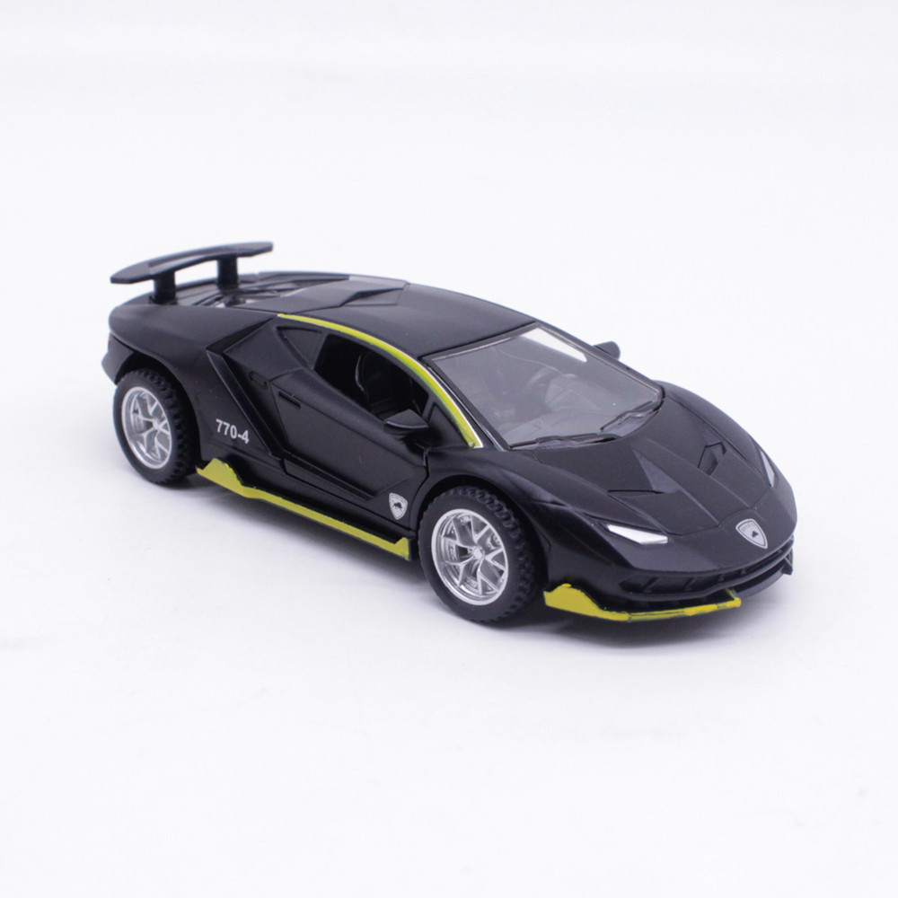 Lamborghinis Car Alloy Sports Car Model Diecast Sound Super Racing Lifting Tail Hot Car Wheel For Gifts Sliding Door Pull Back