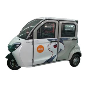 Fully enclosed electric tricycle for passengers mini electric tricycle tuk tuk