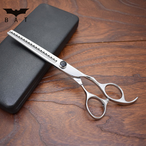 LT6-7038E Hot Sale japanese 440C steel scissors 7.0 inch european style pet thinning grooming shears