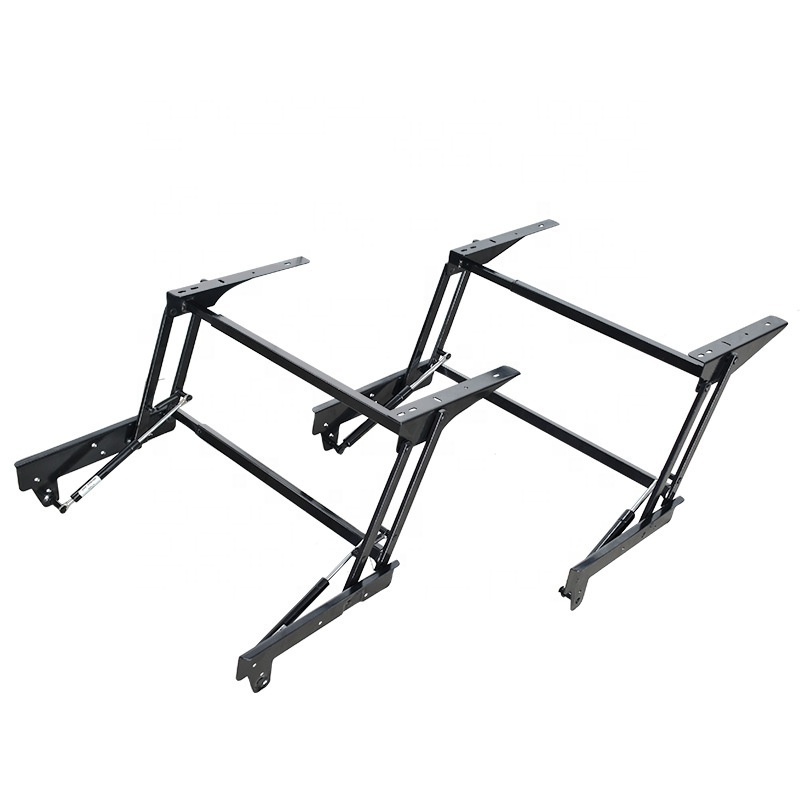 Multifunctional lifting coffee table rack folding lifting table hardware width adjustable folding support coffee table rack