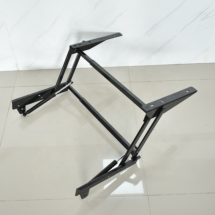 Multifunctional lifting coffee table rack folding lifting table hardware width adjustable folding support coffee table rack