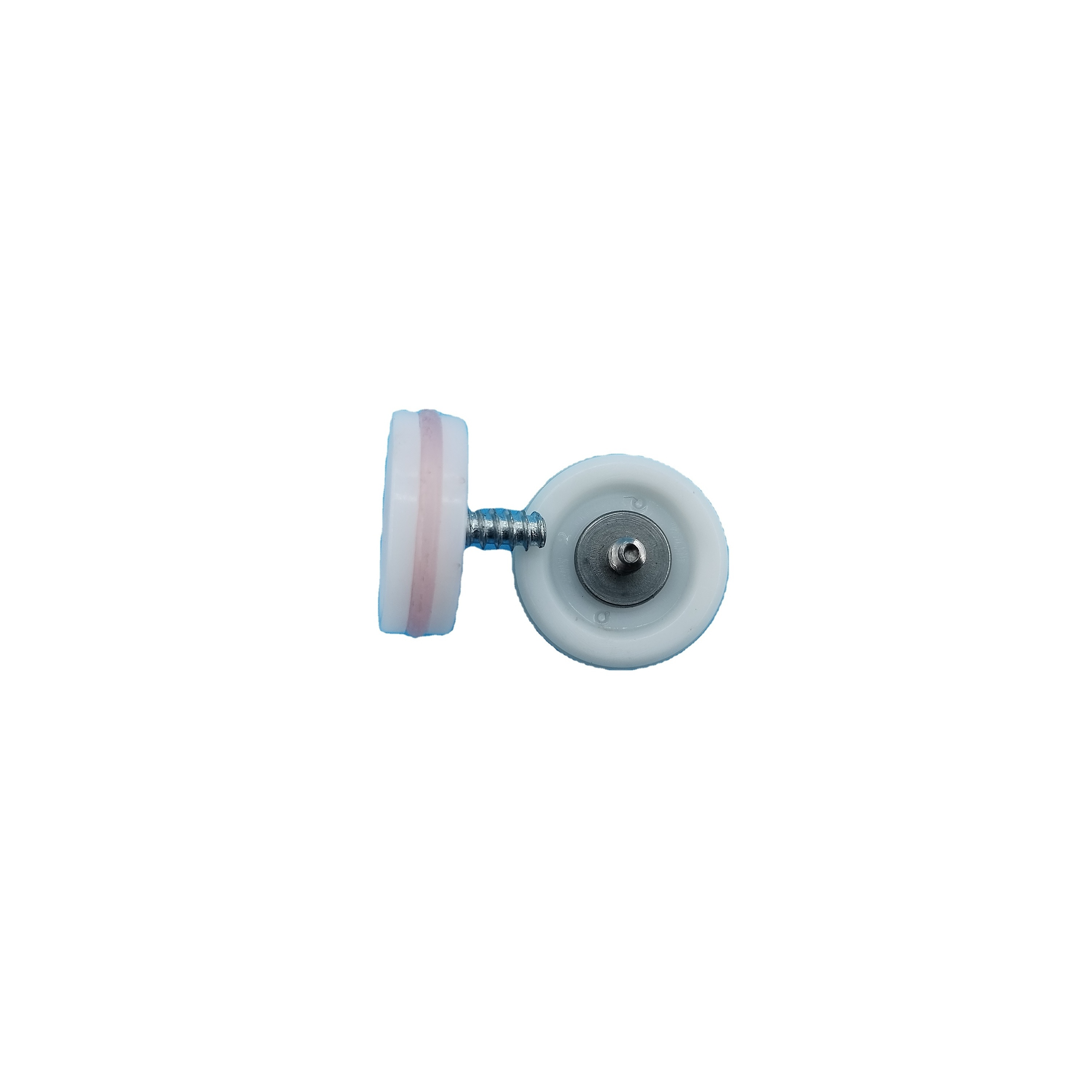 With screw bearing pulley small wheel drawer pulley cash register cash box wheel POM plastic roller nylon wheel