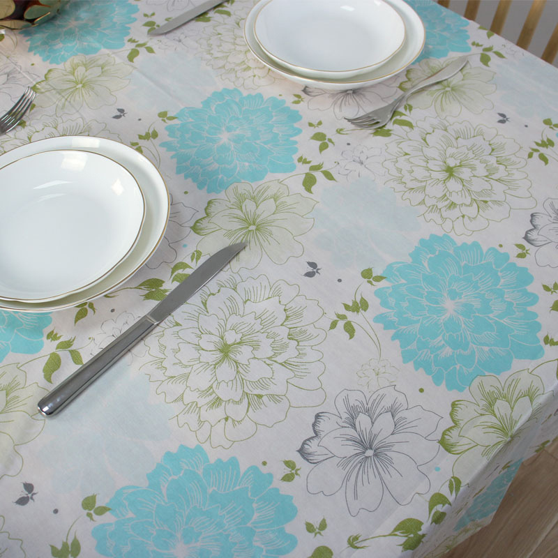 New Design Unique Printed Polyester Table Cloth Home Hotel Party Decorative Dining Tablecloth Household Print Table cover