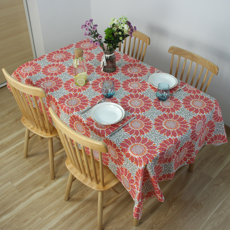 Premium Checkered Tablecloth Rectangular Polyester Fabric Picnic Table Cover Black & White Gingham Table Cloth